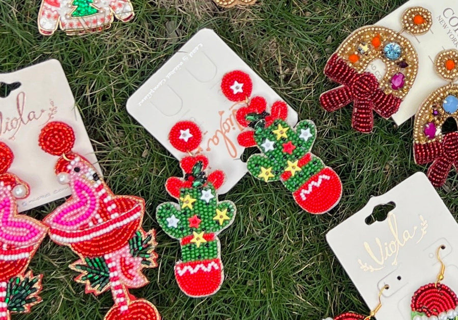 Holiday Earrings - Robin Boutique-Boutique 