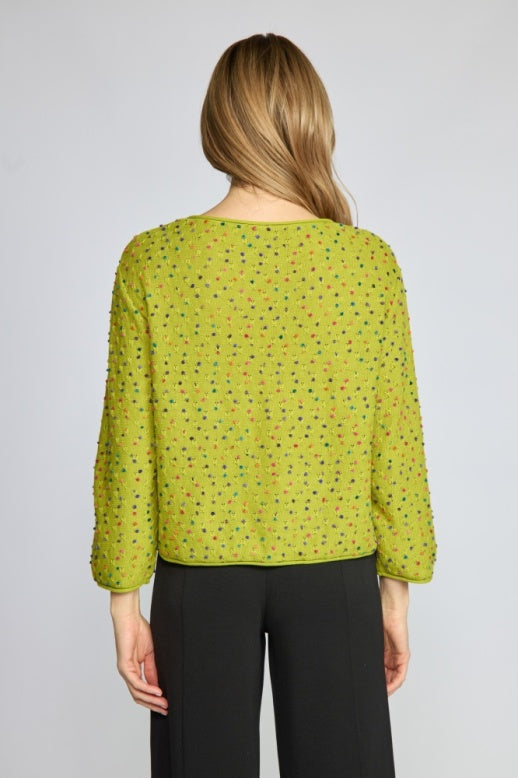 Confetti Dot Party Pullover by Olivia