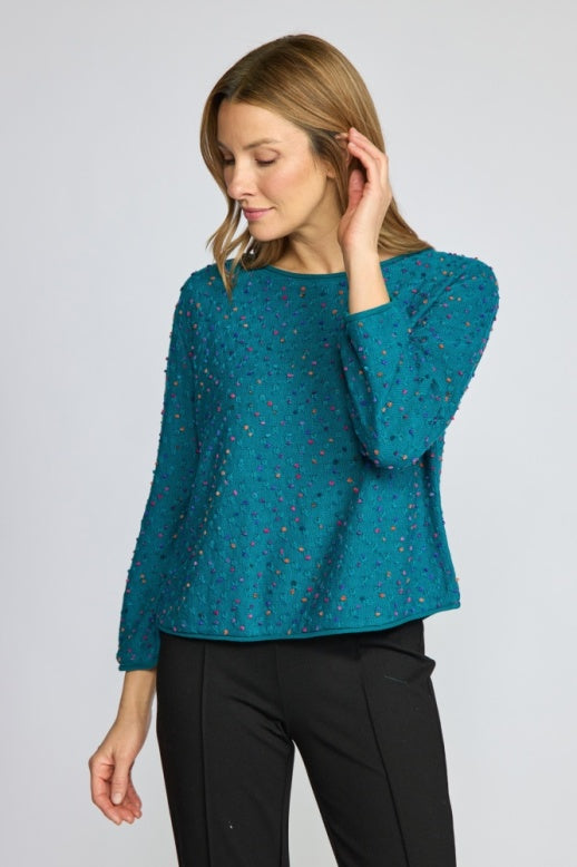 Confetti Dot Party Pullover by Olivia