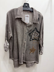 Star Crushed Blouse by Amorosa