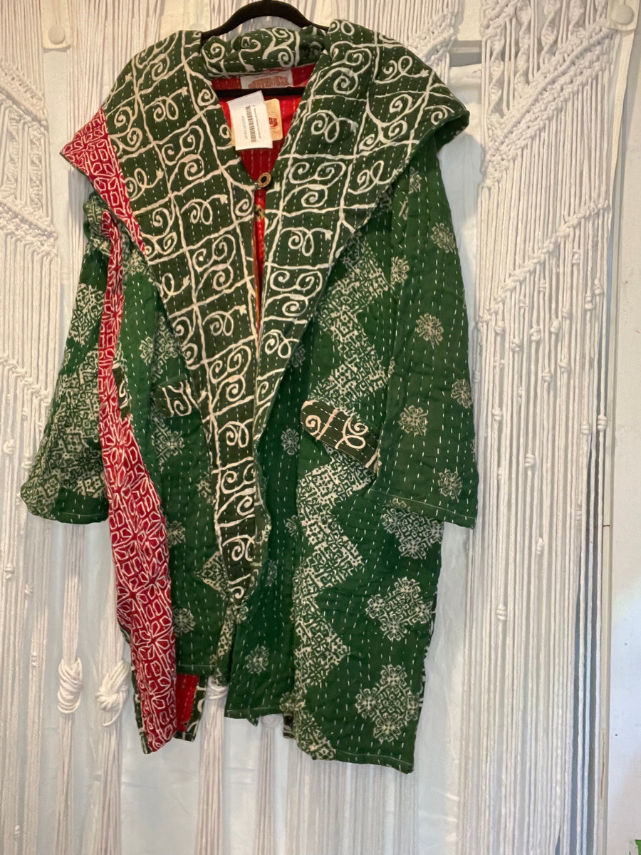 Koverlet Nomad Coat by Kantha Bae Robin Boutique