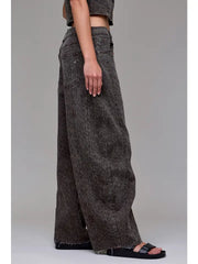 Sammie Barrel Jean in Cheetah by Hidden Jeans