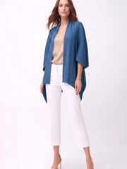 Pleated 2-Way Kimono Jacket by EllyNDale