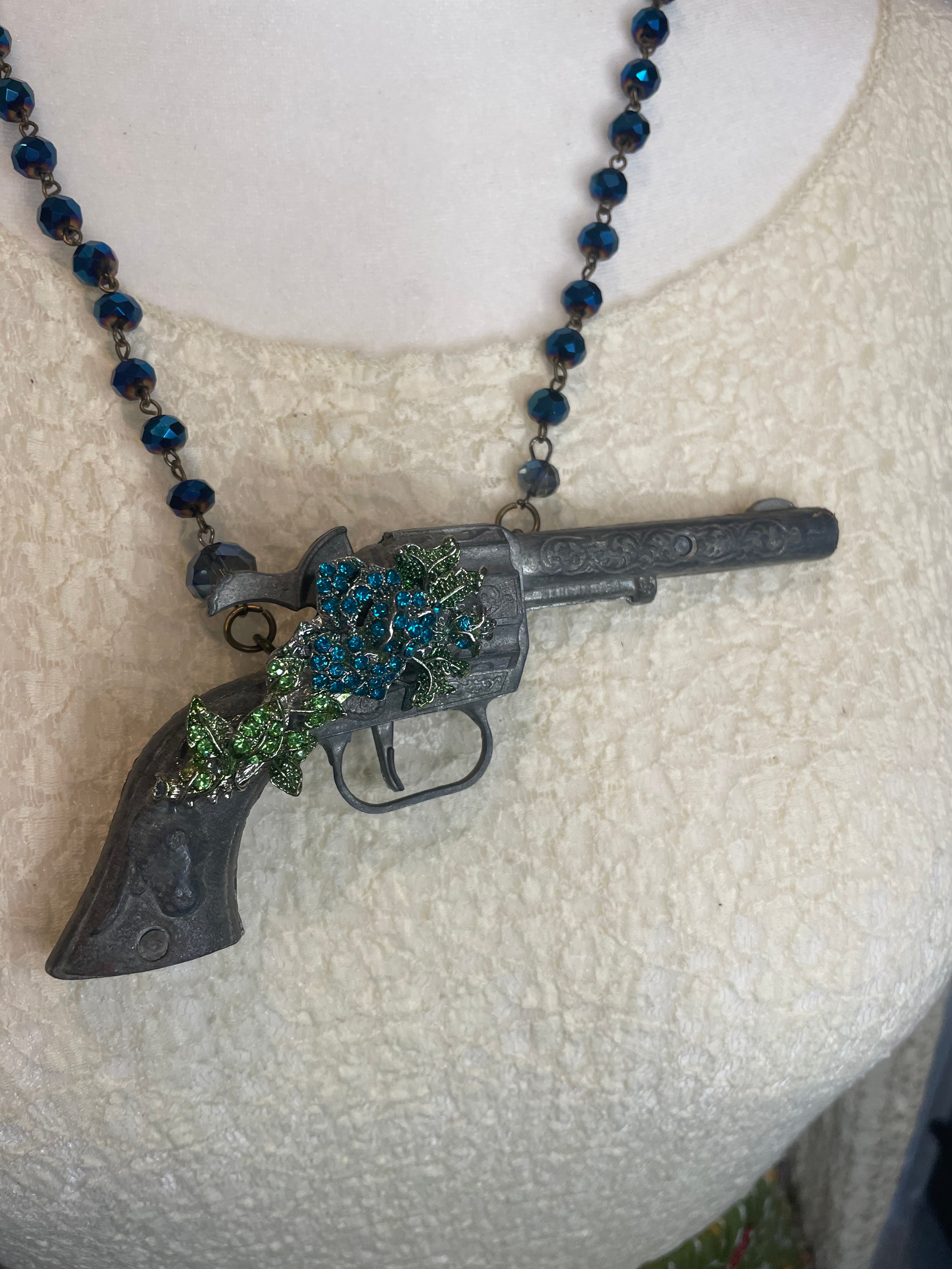 OK Coral Western Necklace by Gina