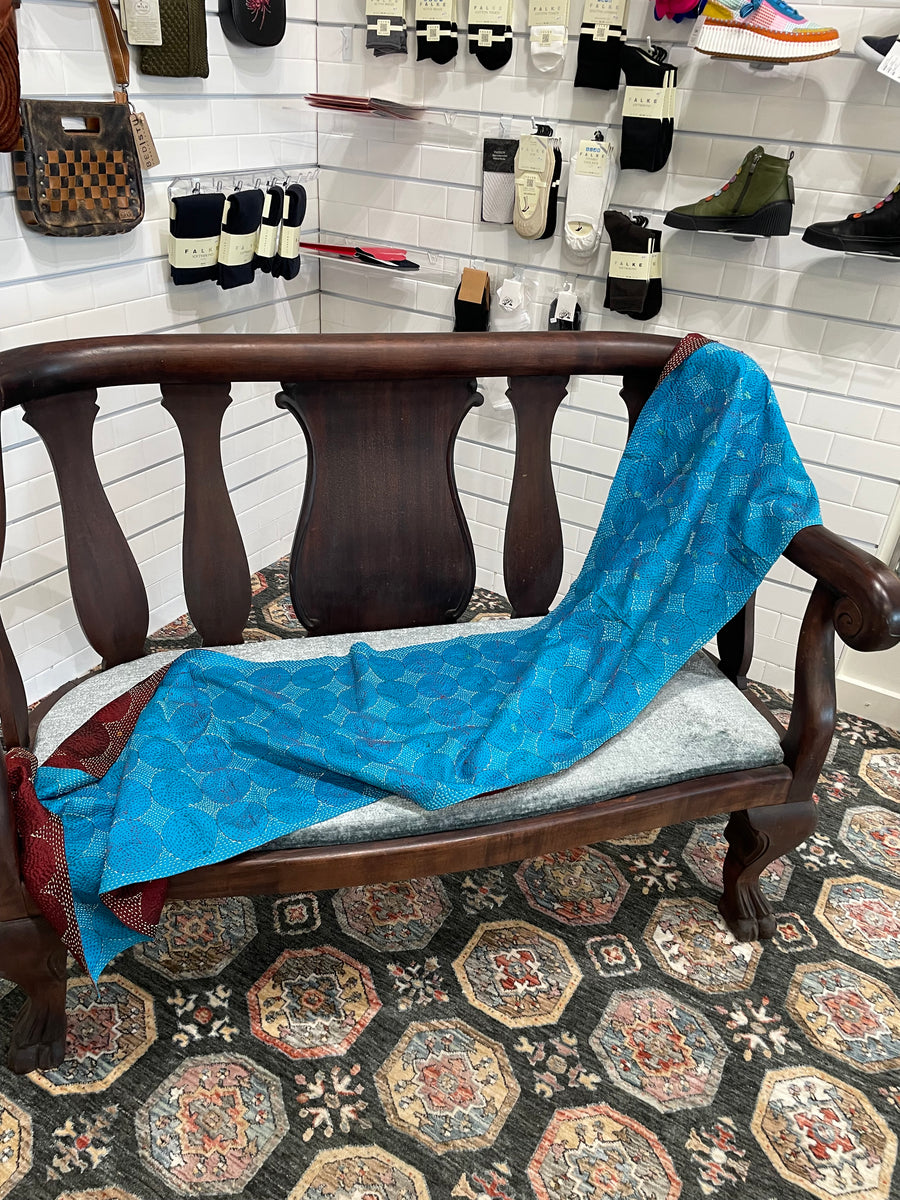 Silk Kantha Scarf #5013 by Robin