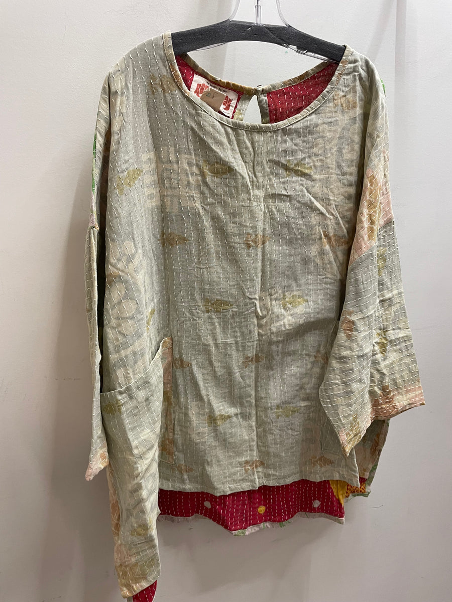 Pareo Kantha Dream Pullover #180 by Kantha Bae