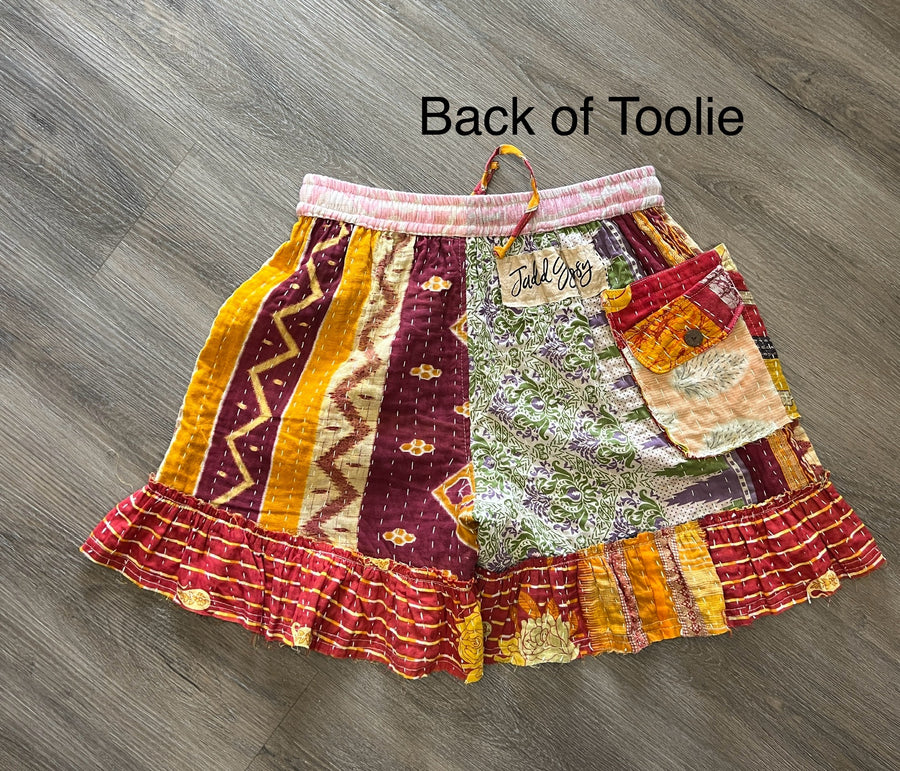 Kantha Sunrise "Toolie" Shorts by Jaded Gypsy