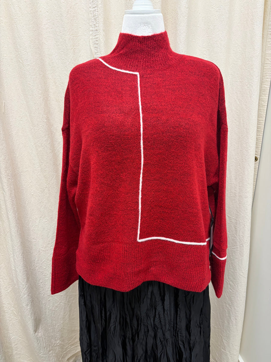 Get In Line Sweater by Olivia