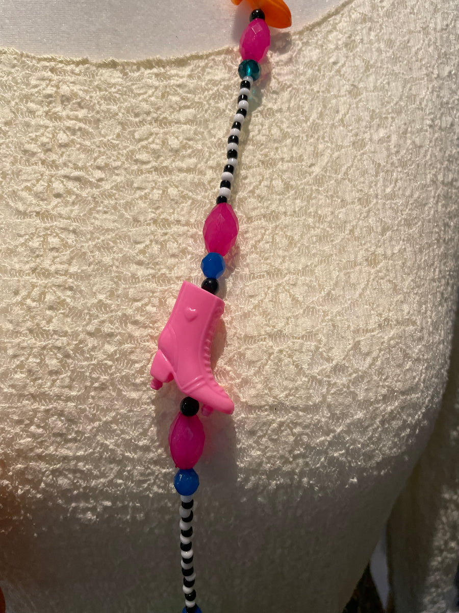 Barbie Boot Necklace by Lori
