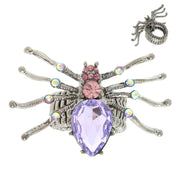 Halloween Jeweled Spider Stretch Ring Robin Boutique