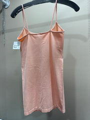 Peach Mid Length Spaghetti Strap Cami by Dynamic