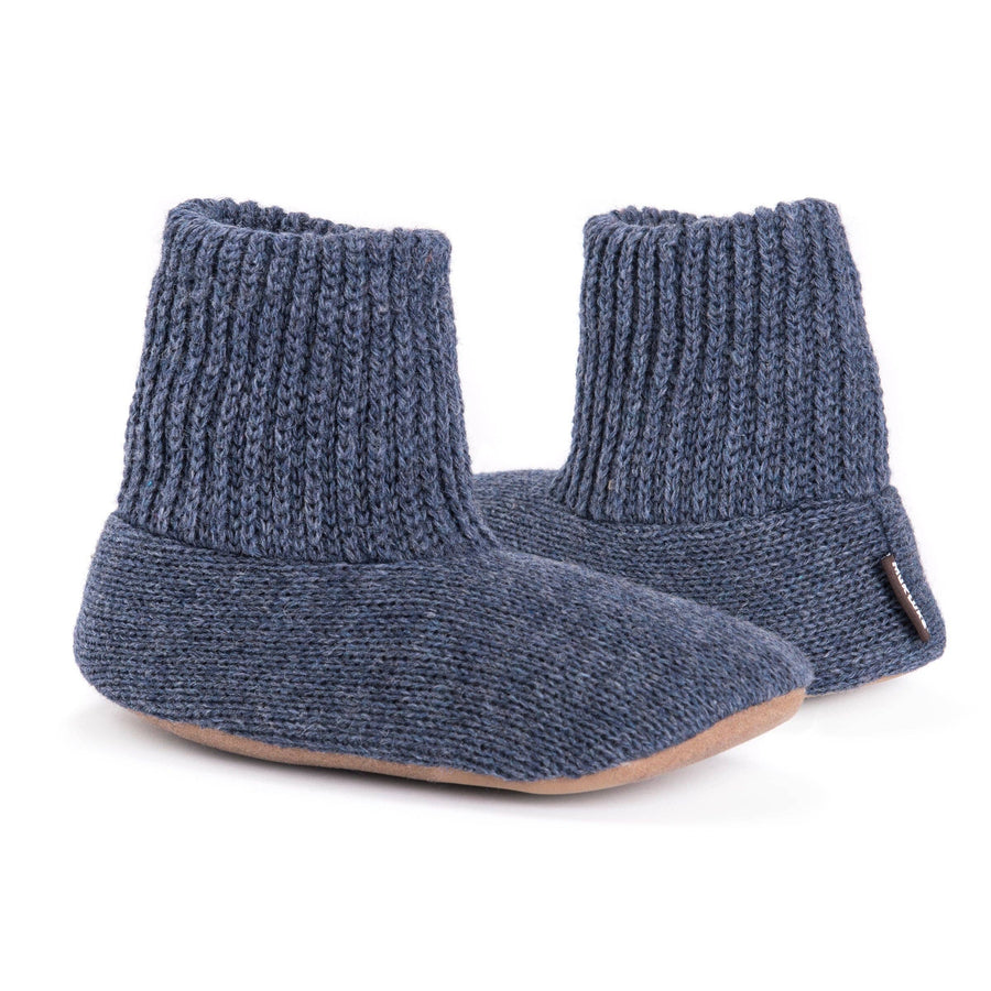 Muk Luks Men's Morty Ragg Wool Slipper Sock