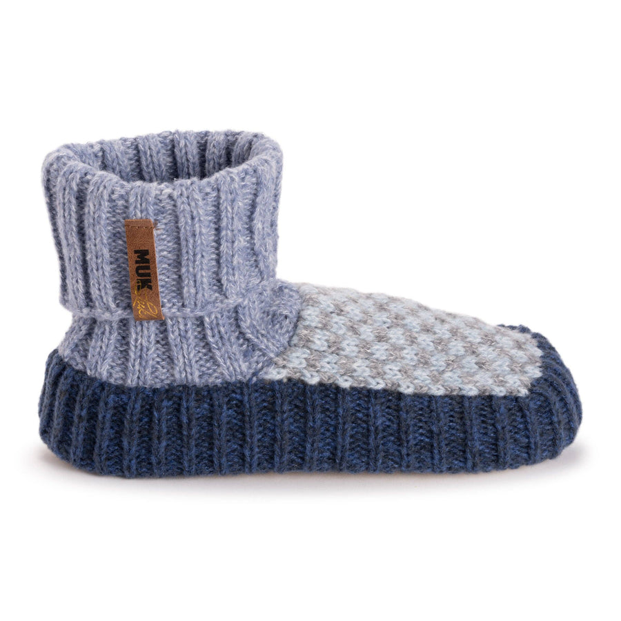 Muk Luks Women's Luxe Short Slipper Sock