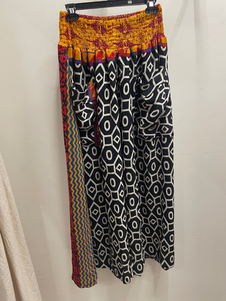 Silk Synergy Side Slit Pants #018 by Kantha Bae