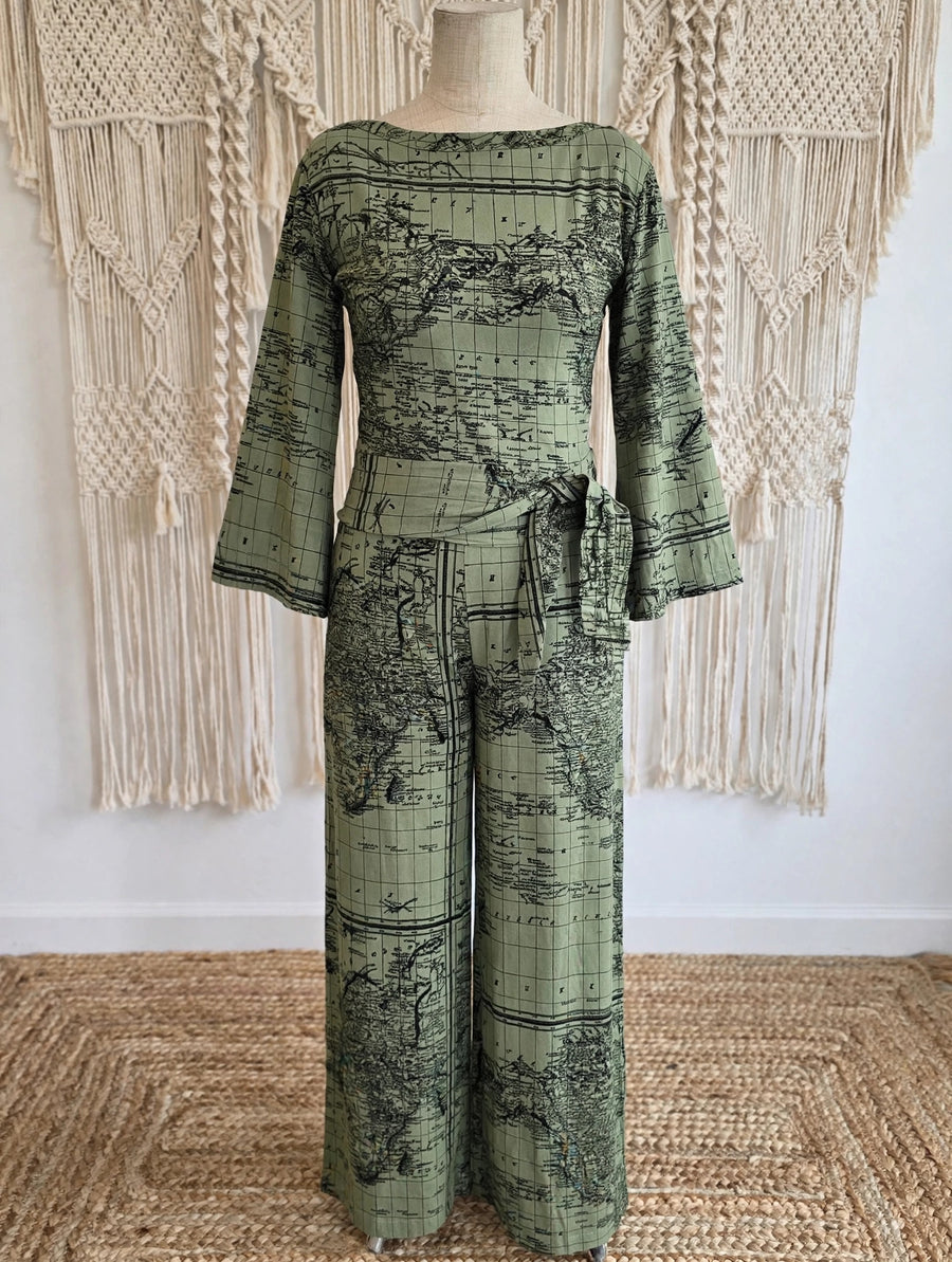 Hope Pullover in Atlas Print by Effie's Heart