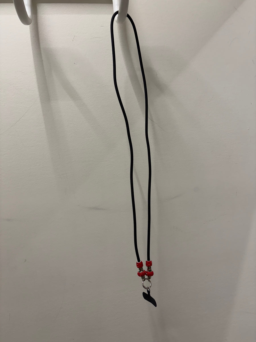 Rhinestone Crossbody Lanyard/Cell Phone Charge Cord