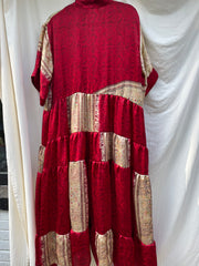 Rasgulla Sari Twilight Maxi Dress #20 by Kantha Bae