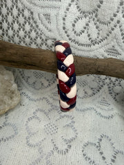 Painted Shellac Braided Bracelet