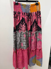 Pareo Kantha Monarch Maxi Skirt #181 by Kantha Bae