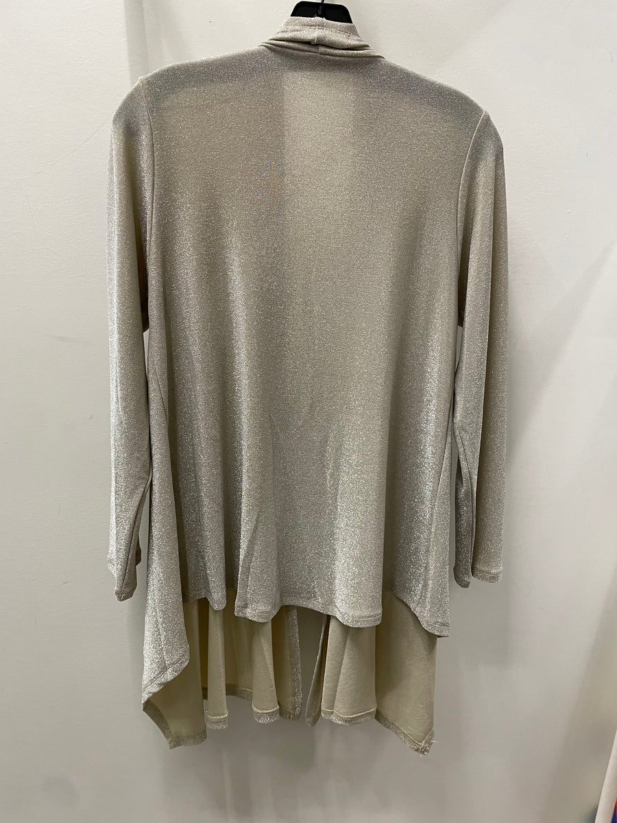 Shimmery Lurex Cardigan by Origami