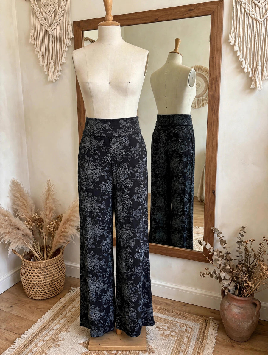 Dolores Pants in Heather Print by Effie's Heart