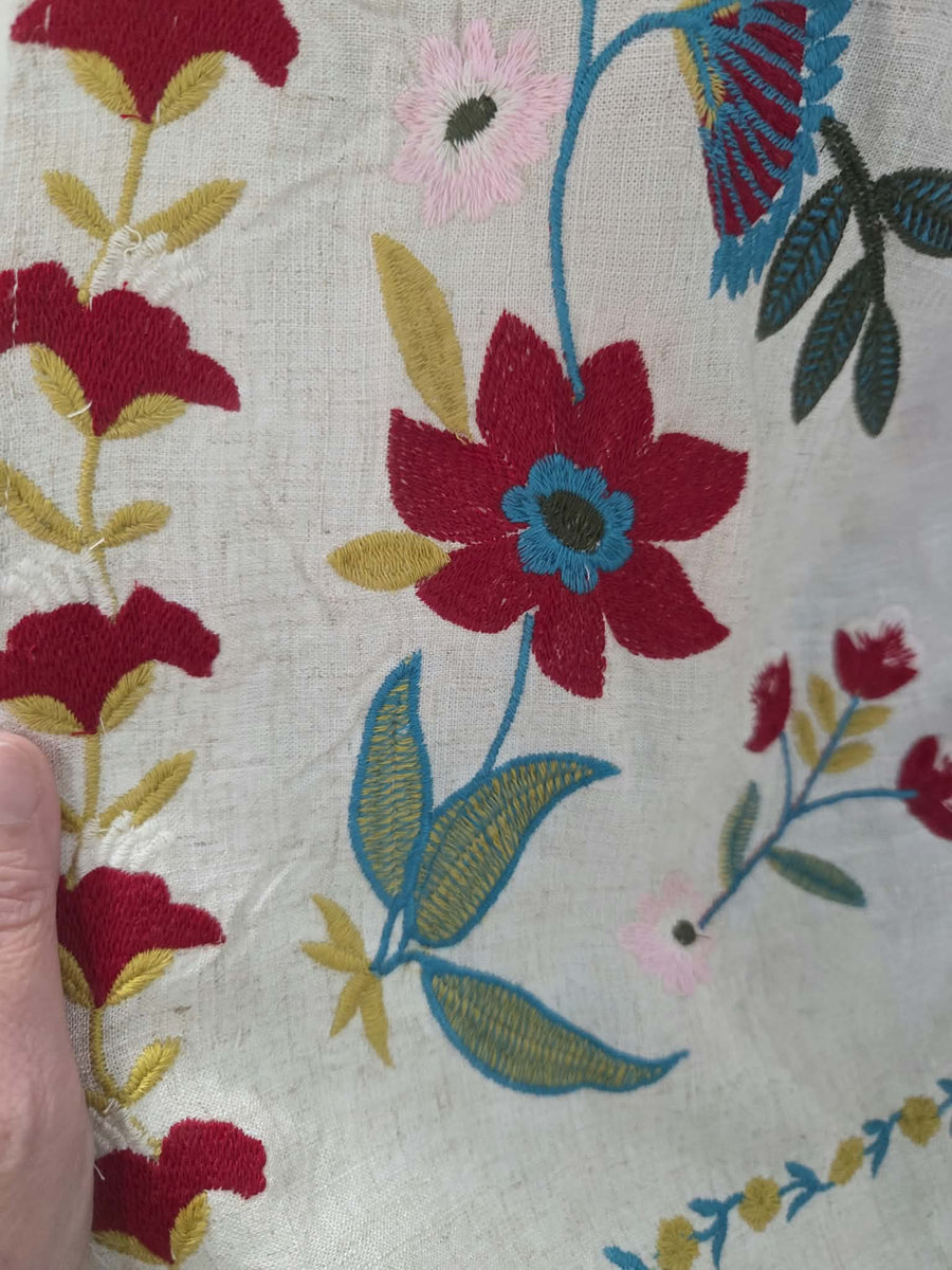 Wildflower Whimsy Embroidered Kimono by All About Her