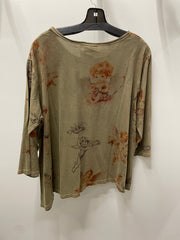 Driftwood Day Tee in Vintage Cherub Print by Paper Lace