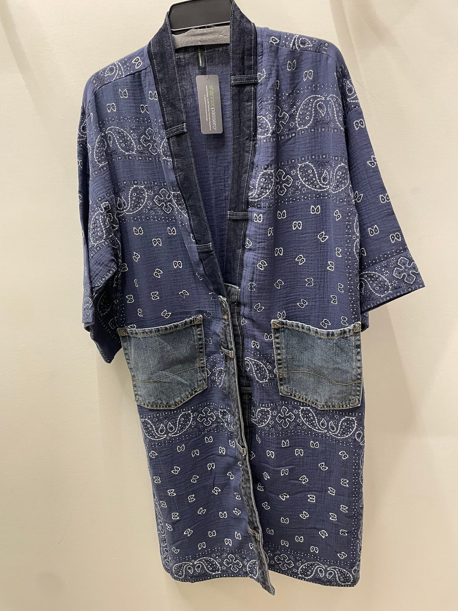 Bandana Long Cardigan by Shannon Passero