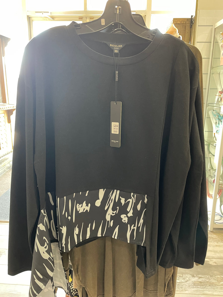 Long Sleeve Artsy Hem by Beulah