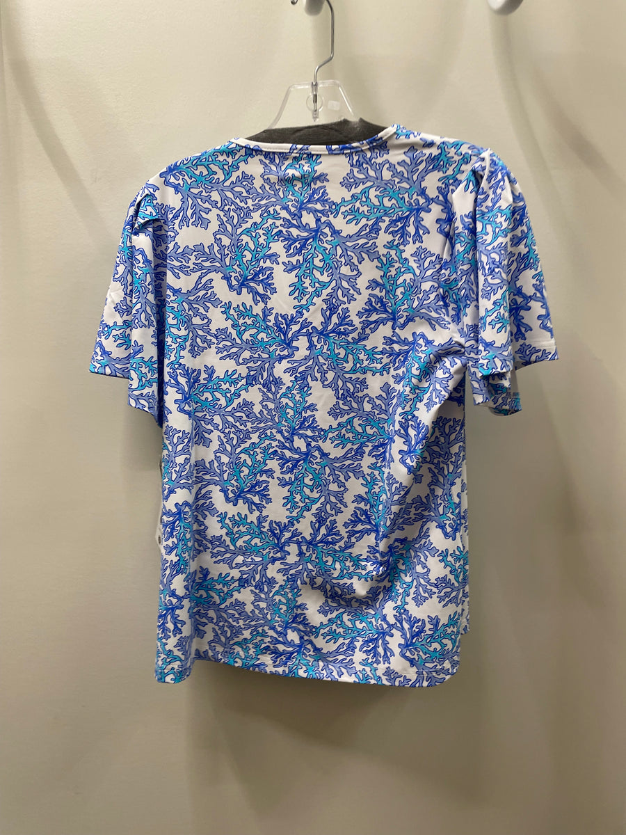 UPF Frill V-Neck Top by Lulu-B