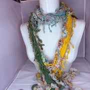 Boho Tassel Scarf Necklace