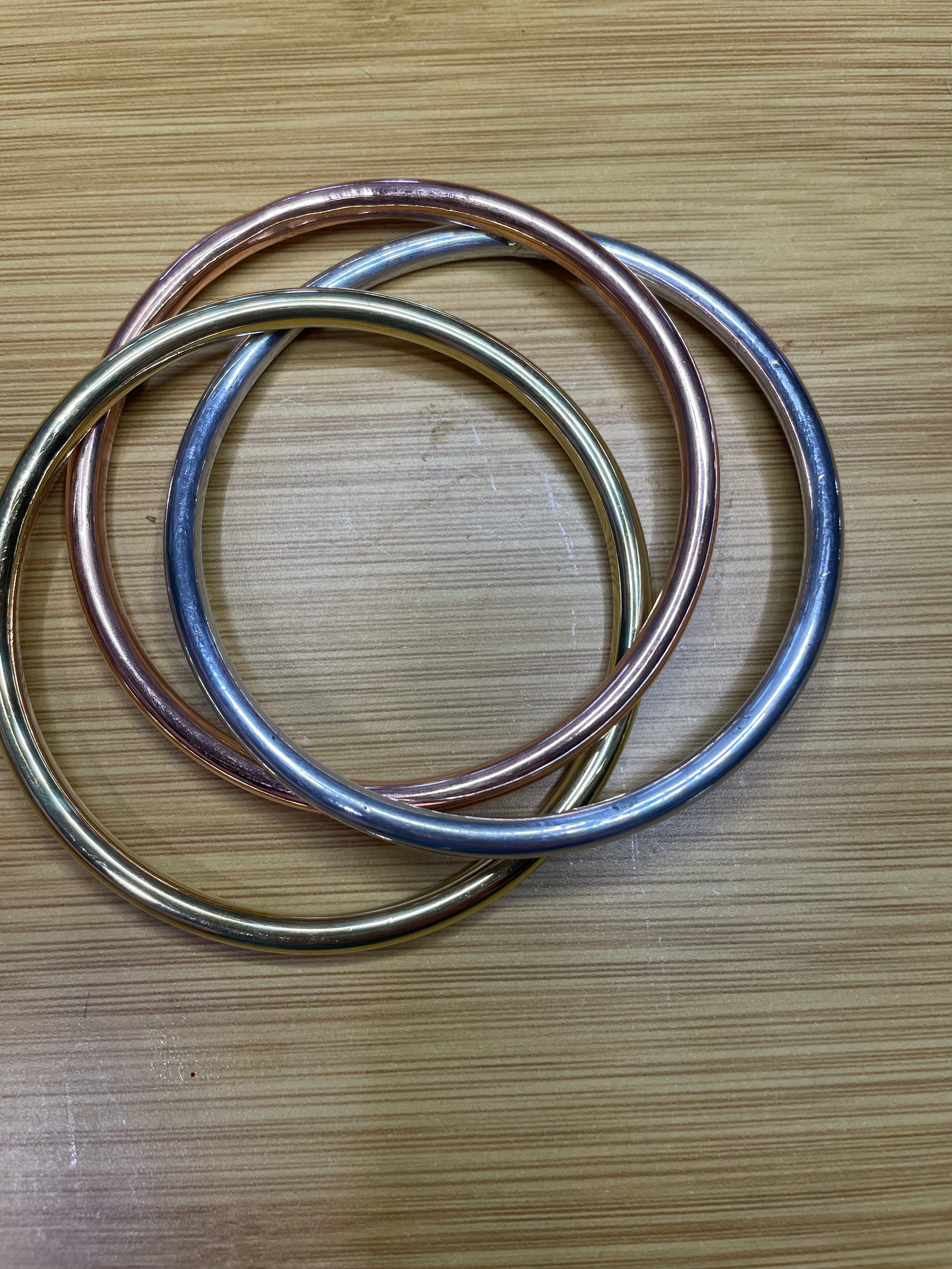 Triple Twist Bangle
