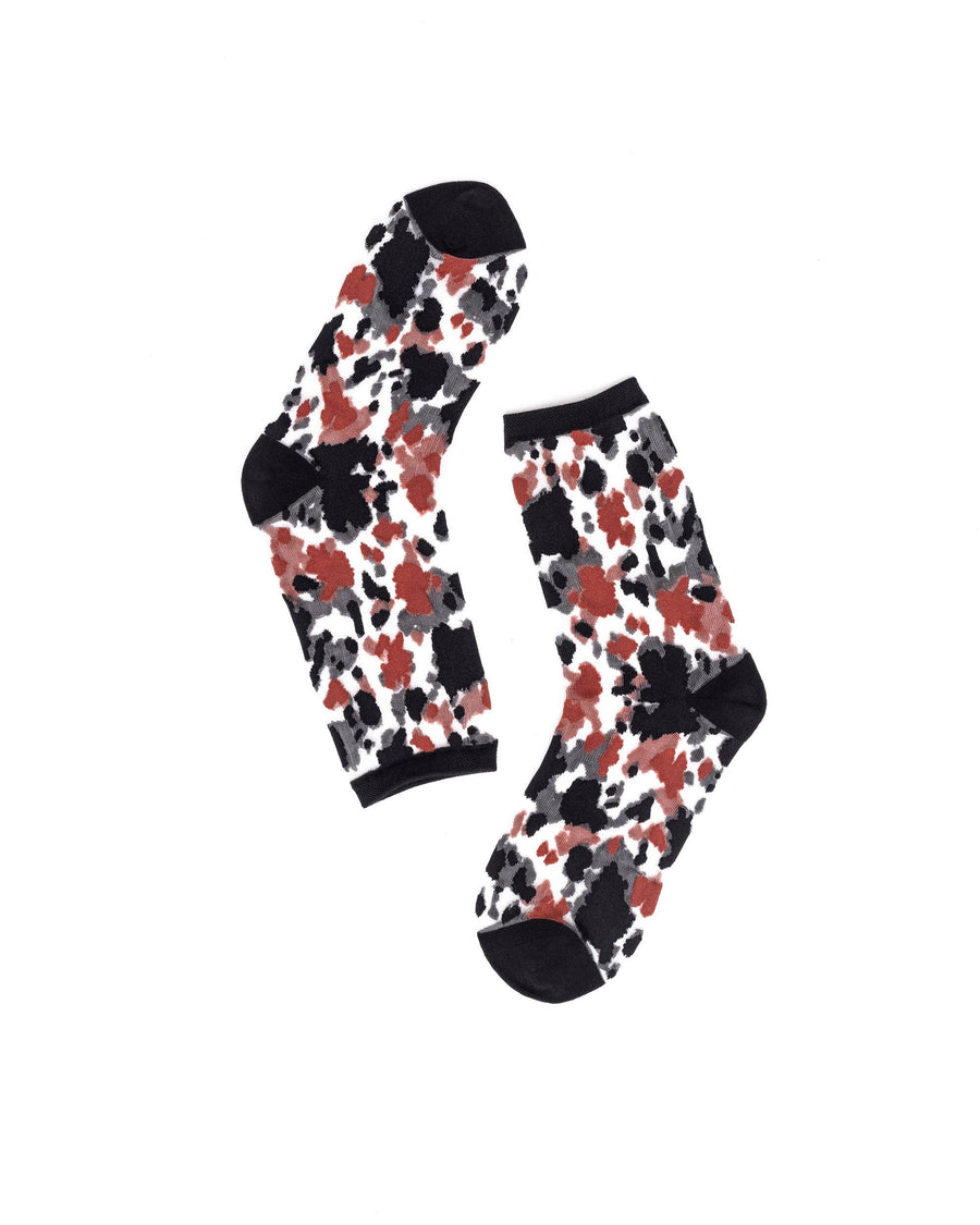 Cowgirl Chic Sheer Crew Sock