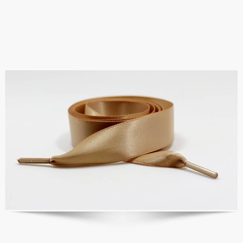 SILK SATIN RIBBON BOW PAIR SHOE LACES Robin Boutique