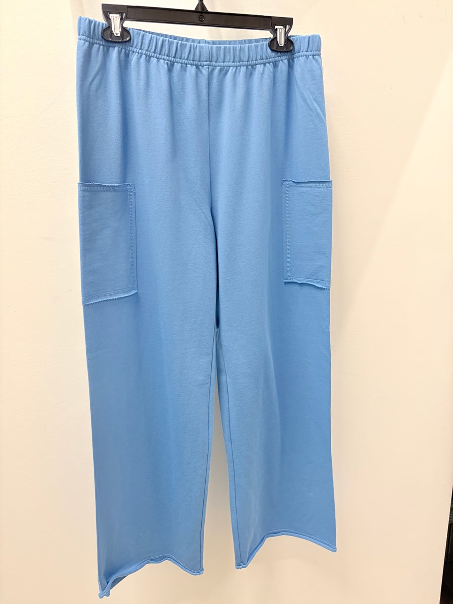 Oceanfront Terry Pocket Flood Pant by Escape