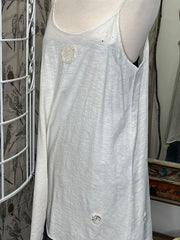 Distressed Cami w/Lace Inset by PaperLace - Robin Boutique-Boutique 