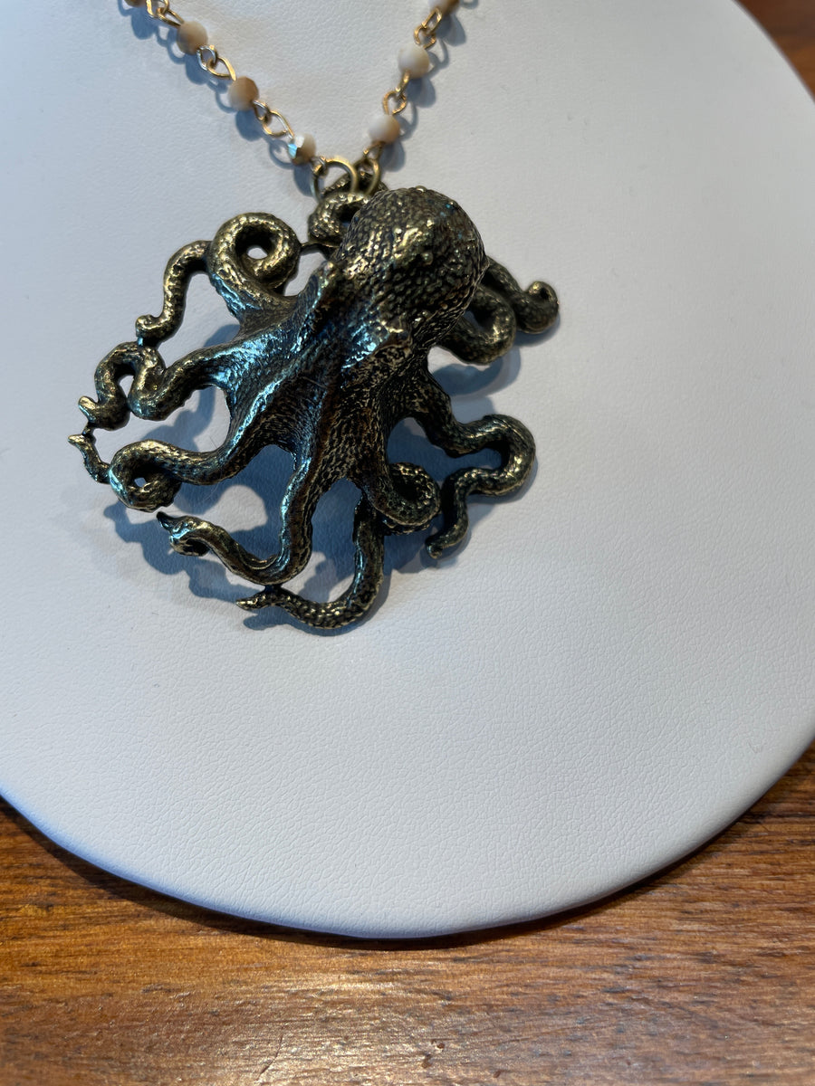 Octopus Necklace by Gina