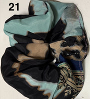 Nepalese Silk Scrunchie Hair Bands Robin Boutique