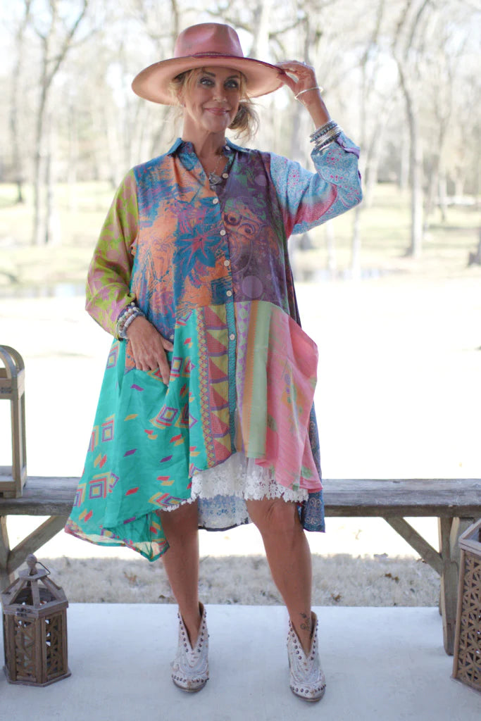 Sari Sunrise Tunic by Jaded Gypsy