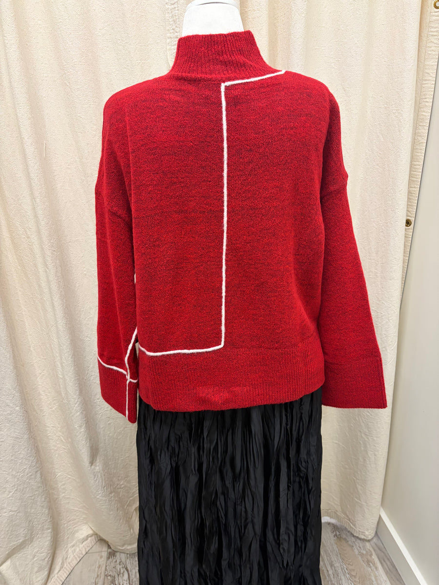 Get In Line Sweater by Olivia