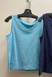 V-Neck Slub Cotton Tank by Escape