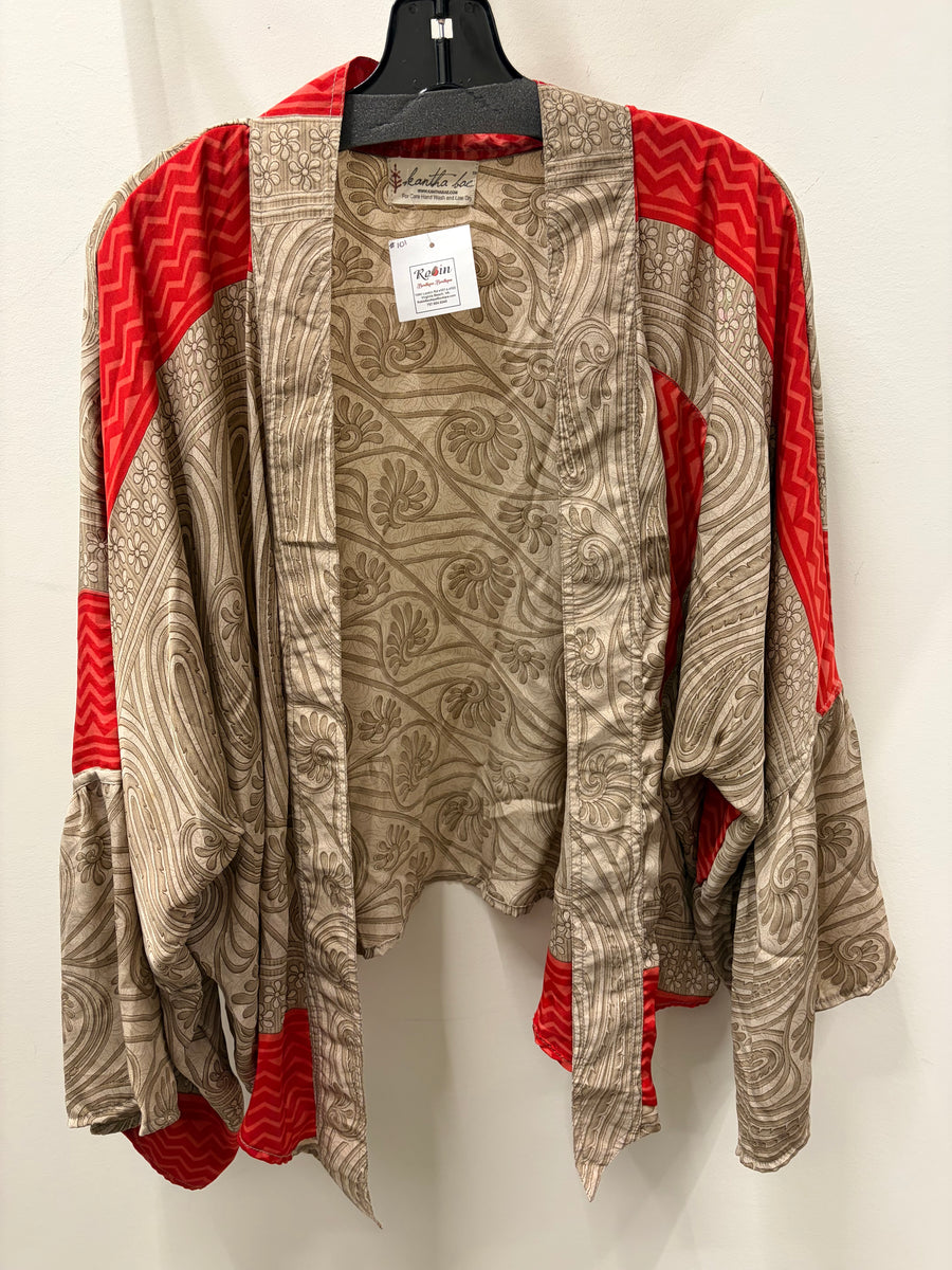 Silk Shrug #101 by Kantha Bae