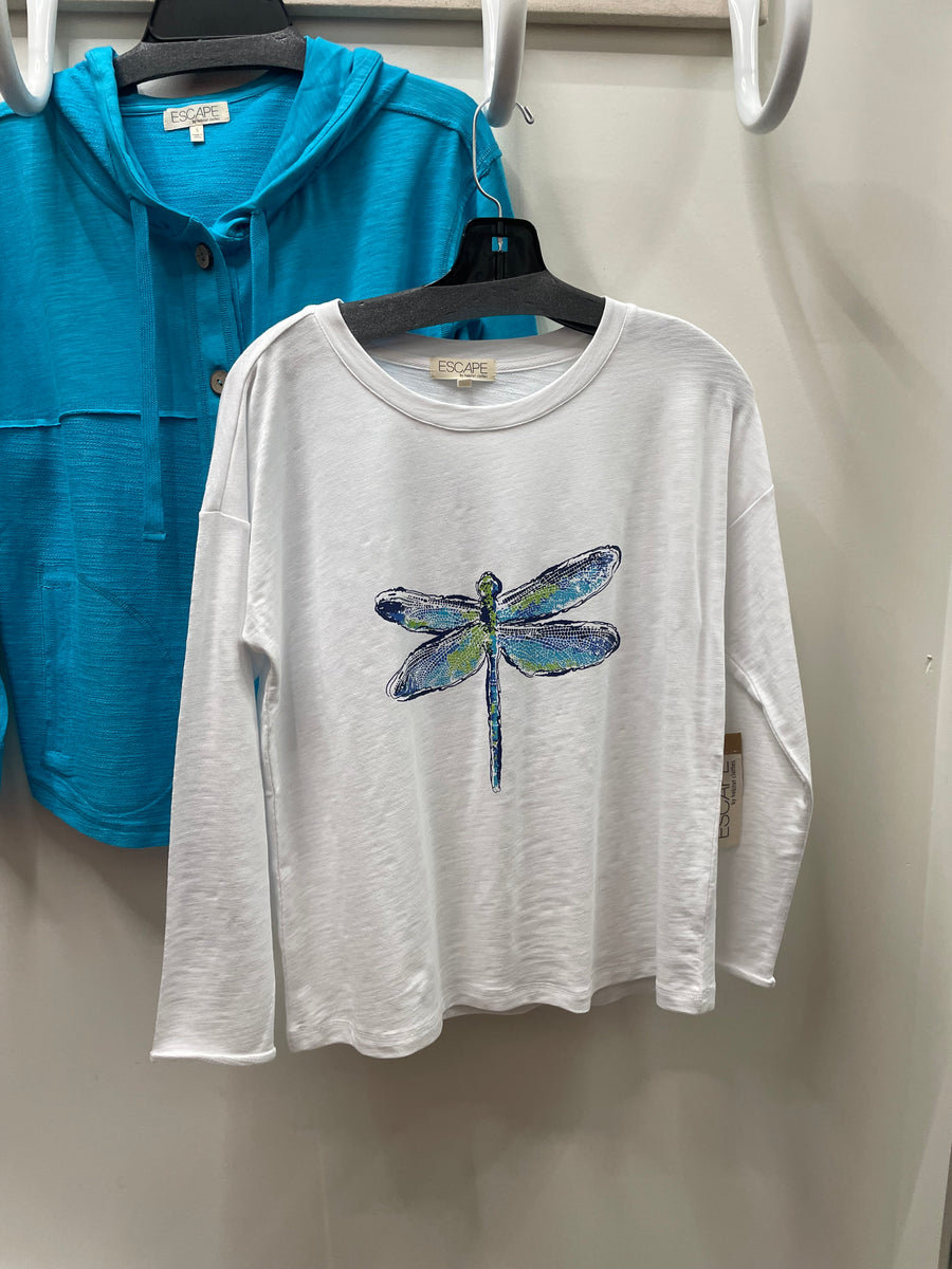 Destination Terry Pullover in Dragonfly by Escape