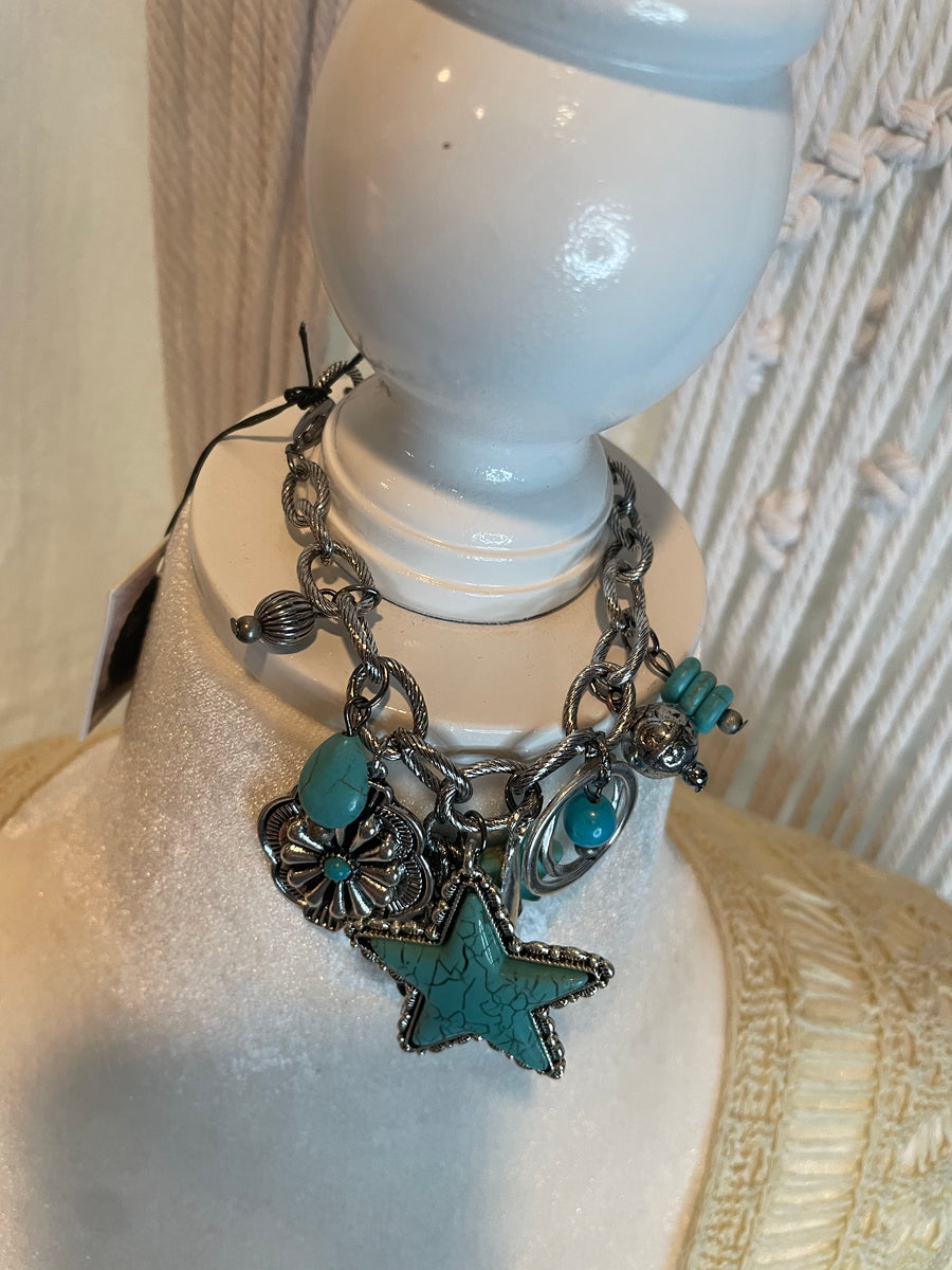 Boho Star Charm Bracelet