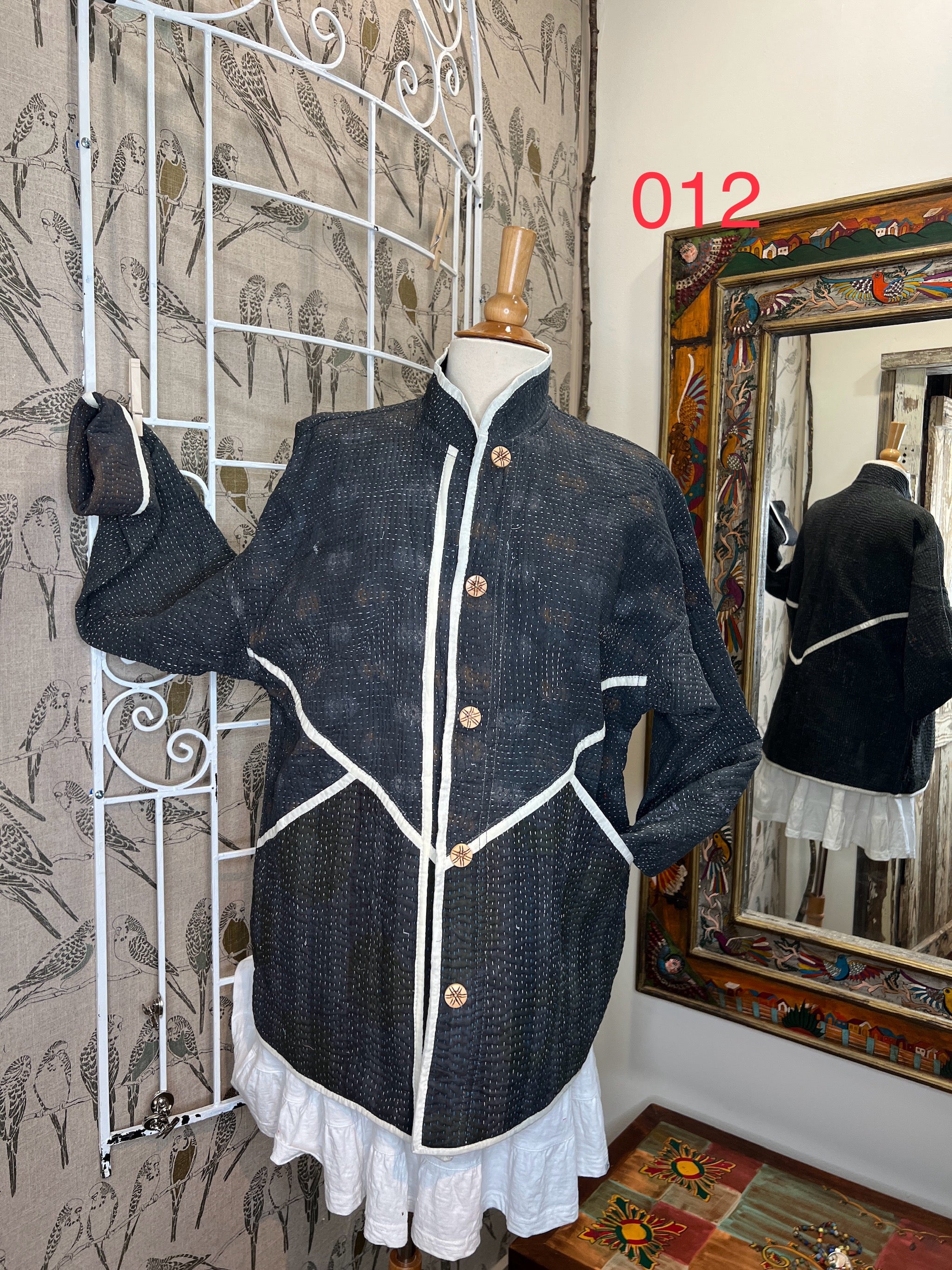 Mandarin Coat by Robin