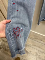 Eva Love Letters Jean by Driftwood Robin Boutique