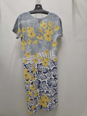 Slit V-Neck Dress in Callista Print by Inoah