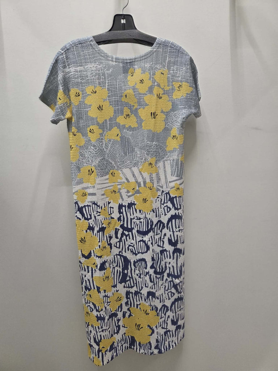 Slit V-Neck Dress in Callista Print by Inoah