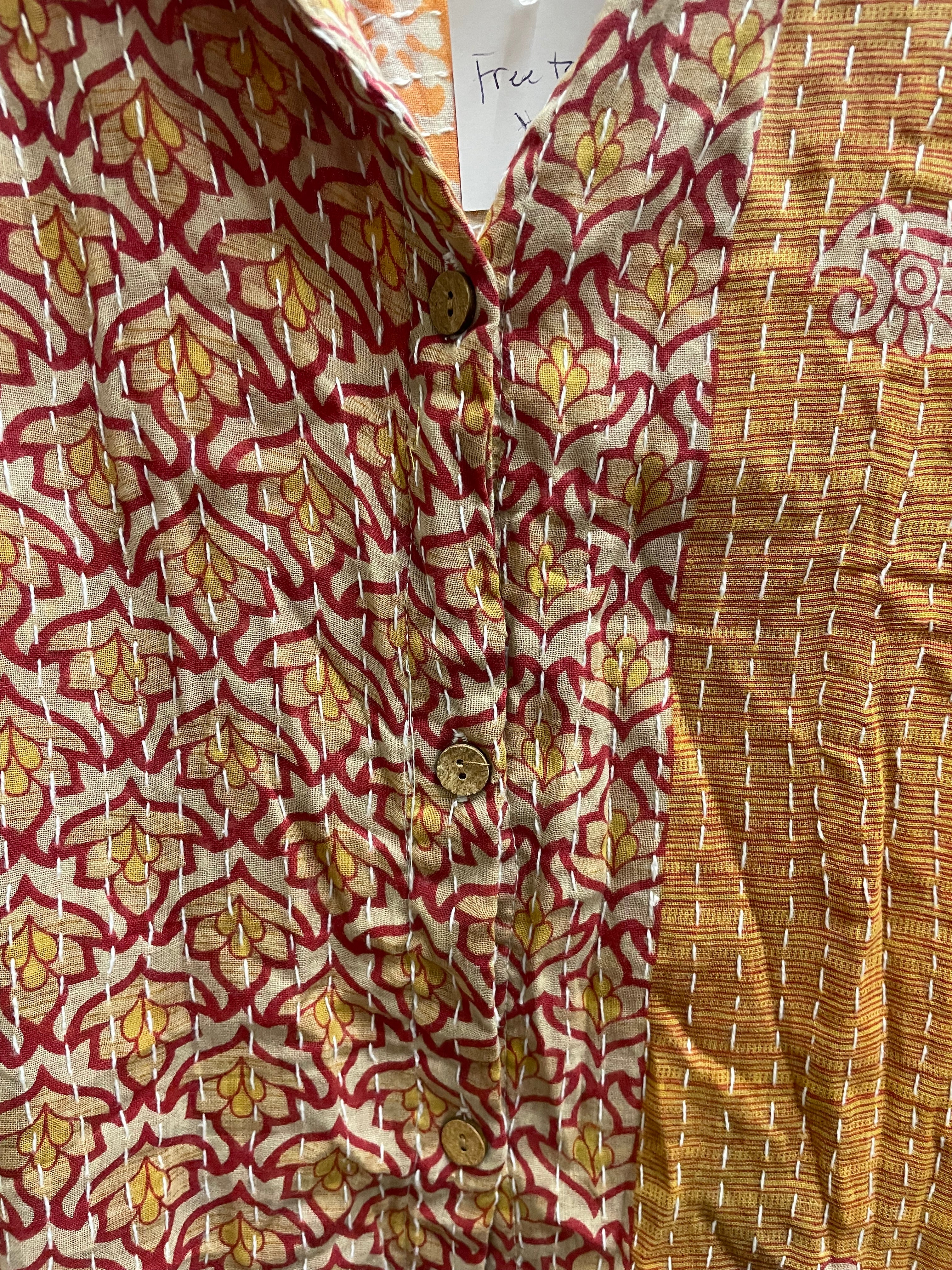 Pareo Kantha Free To Be Button Down #233 by Kantha Bae