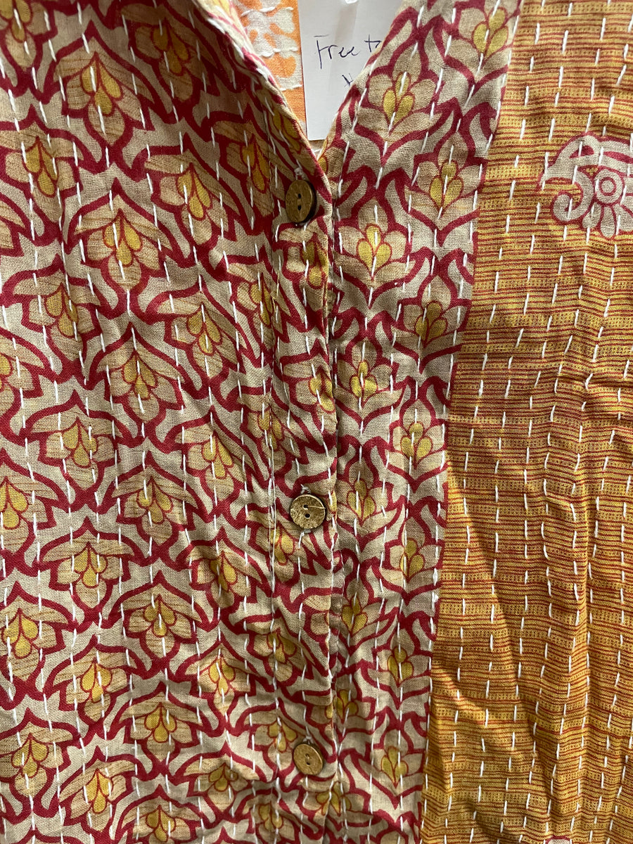 Pareo Kantha Free To Be Button Down #233 by Kantha Bae